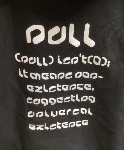 ALAN SHIRAHAMA（アラン シラハマ）ALAN SHIRAHAMA (アラン シラハマ) マーチャンダイズパーカー ブラック サイズ:XLの古着・服飾アイテム