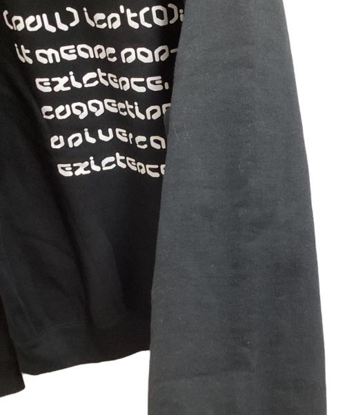 ALAN SHIRAHAMA（アラン シラハマ）ALAN SHIRAHAMA (アラン シラハマ) マーチャンダイズパーカー ブラック サイズ:XLの古着・服飾アイテム