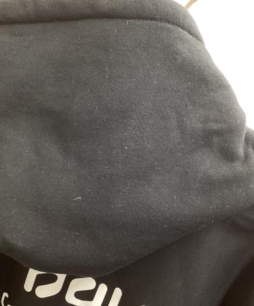 ALAN SHIRAHAMA（アラン シラハマ）ALAN SHIRAHAMA (アラン シラハマ) マーチャンダイズパーカー ブラック サイズ:XLの古着・服飾アイテム