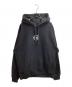 ALAN SHIRAHAMA（アラン シラハマ）の古着「マーチャンダイズパーカー」｜ブラック