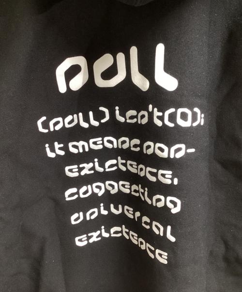 NO BRAND（ノーブランド）NO BRAND (ノーブランド) マーチャンダイズパーカー / hoodie / 白濱亜嵐 ブラック サイズ:XLの古着・服飾アイテム
