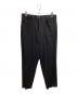 Y's（ワイズ）の古着「サルエル テーパードパンツ / Sarouel Tapered Pants / YD-P04-100 / Made in JAPAN / 日本製」｜ブラック