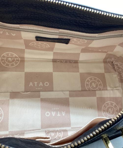 ATAO（アタオ）ATAO (アタオ) Sunny Day Boston Bag / サニーデーボストンバッグ  ブラックの古着・服飾アイテム