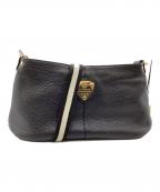 ATAOアタオ）の古着「chivy / ショルダーバッグ」｜ブラック