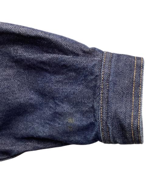 AURALEE（オーラリー）AURALEE (オーラリー) WASHED HARD TWIST DENIM BLOUZON / ウォッシュドハードツイストデニムブルゾン / A21AB03DM インディゴ サイズ:4の古着・服飾アイテム