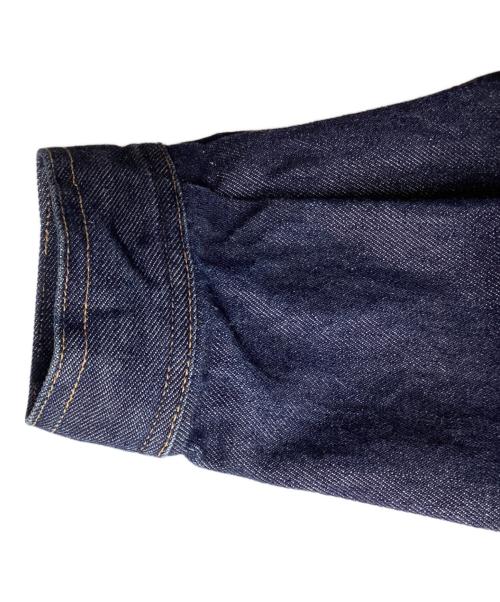 AURALEE（オーラリー）AURALEE (オーラリー) WASHED HARD TWIST DENIM BLOUZON / ウォッシュドハードツイストデニムブルゾン / A21AB03DM インディゴ サイズ:4の古着・服飾アイテム