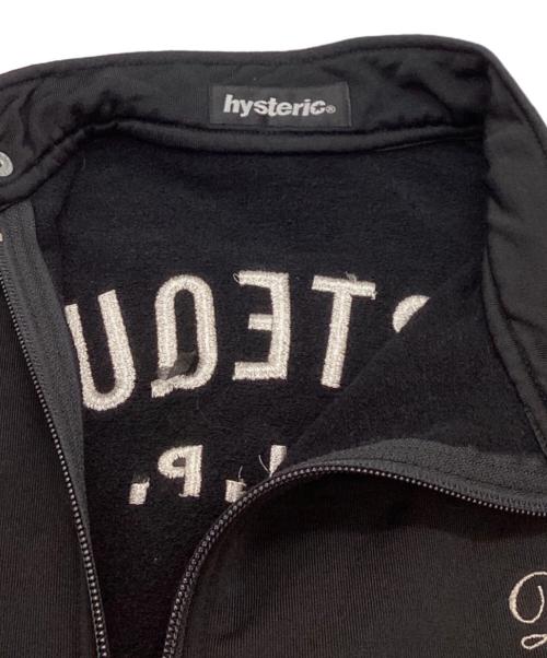 Hysteric Glamour（ヒステリックグラマー）Hysteric Glamour (ヒステリックグラマー) ライダース型 トラックジャケット / 2CJ-2110 ブラック サイズ:FREEの古着・服飾アイテム