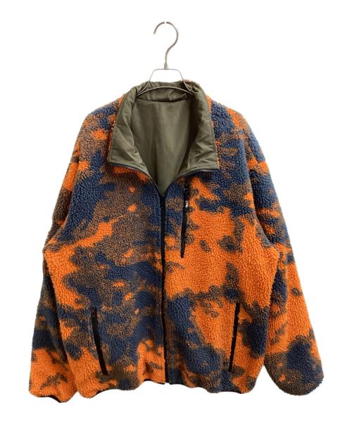 FTC（エフティーシー）FTC (エフティーシー) SHERPA FLEECE REVERSIBLE JACKET / シェルパフリース リバーシブルジャケット オレンジ サイズ:XLの古着・服飾アイテム