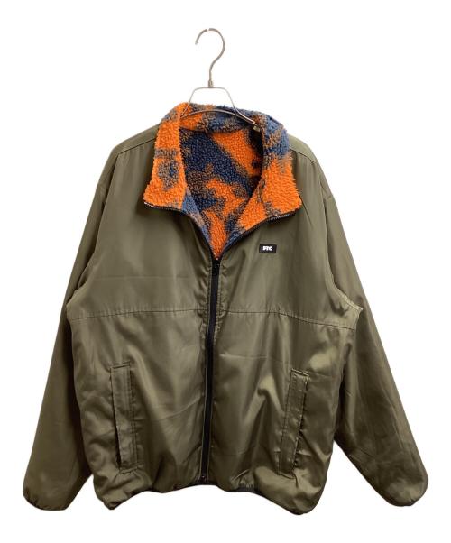 FTC（エフティーシー）FTC (エフティーシー) SHERPA FLEECE REVERSIBLE JACKET / シェルパフリース リバーシブルジャケット オレンジ サイズ:XLの古着・服飾アイテム