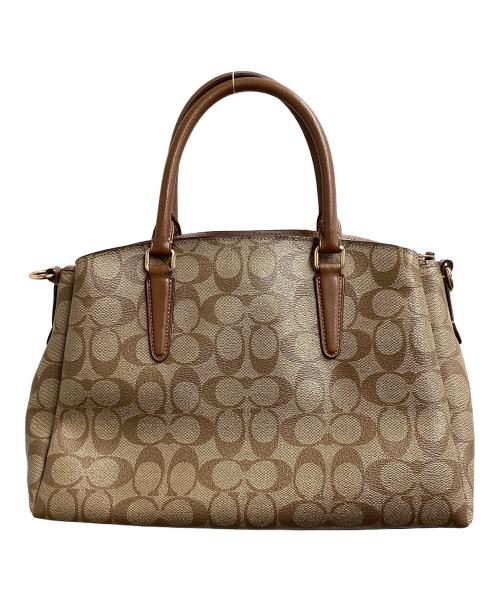 COACH（コーチ）COACH (コーチ) 2WAYバッグ / F29683 / シグネチャー ブラウン サイズ:-の古着・服飾アイテム