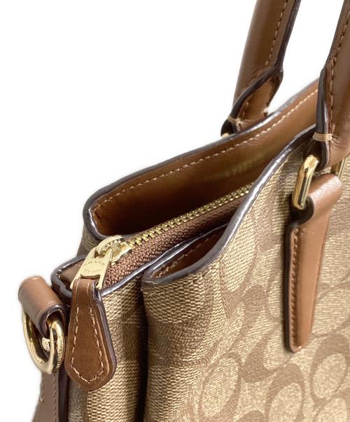 COACH（コーチ）COACH (コーチ) 2WAYバッグ / F29683 / シグネチャー ブラウン サイズ:-の古着・服飾アイテム