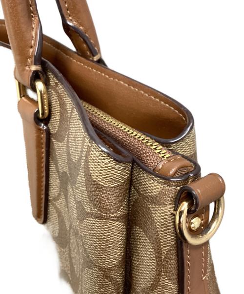 COACH（コーチ）COACH (コーチ) 2WAYバッグ / F29683 / シグネチャー ブラウン サイズ:-の古着・服飾アイテム