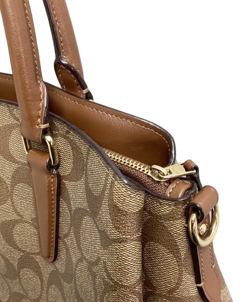 COACH（コーチ）COACH (コーチ) 2WAYバッグ / F29683 / シグネチャー ブラウン サイズ:-の古着・服飾アイテム