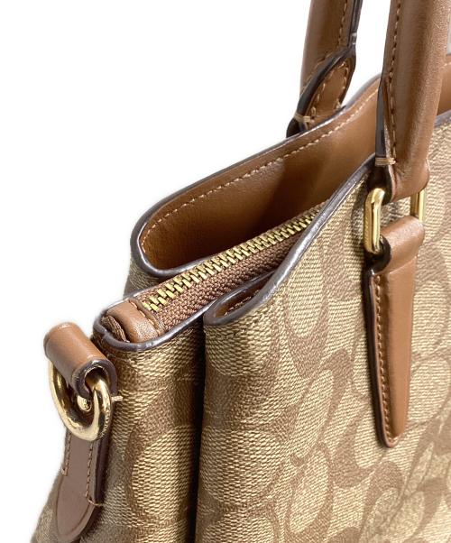 COACH（コーチ）COACH (コーチ) 2WAYバッグ / F29683 / シグネチャー ブラウン サイズ:-の古着・服飾アイテム