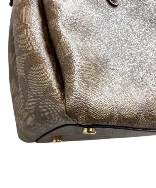 COACH（コーチ）COACH (コーチ) 2WAYバッグ / F29683 / シグネチャー ブラウン サイズ:-の古着・服飾アイテム