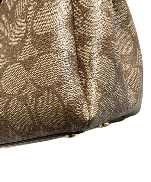 COACH（コーチ）COACH (コーチ) 2WAYバッグ / F29683 / シグネチャー ブラウン サイズ:-の古着・服飾アイテム