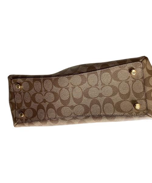 COACH（コーチ）COACH (コーチ) 2WAYバッグ / F29683 / シグネチャー ブラウン サイズ:-の古着・服飾アイテム