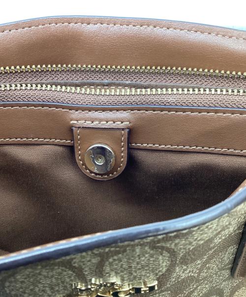 COACH（コーチ）COACH (コーチ) 2WAYバッグ / F29683 / シグネチャー ブラウン サイズ:-の古着・服飾アイテム