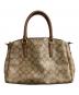 COACH（コーチ）の古着「2WAYバッグ / F29683 / シグネチャー」｜ブラウン