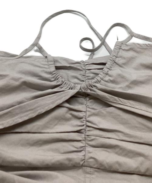 TELOPLAN（テーロプラン）TELOPLAN (テーロプラン) Yvette Dress　/　0924031001 グレー サイズ:FREEの古着・服飾アイテム
