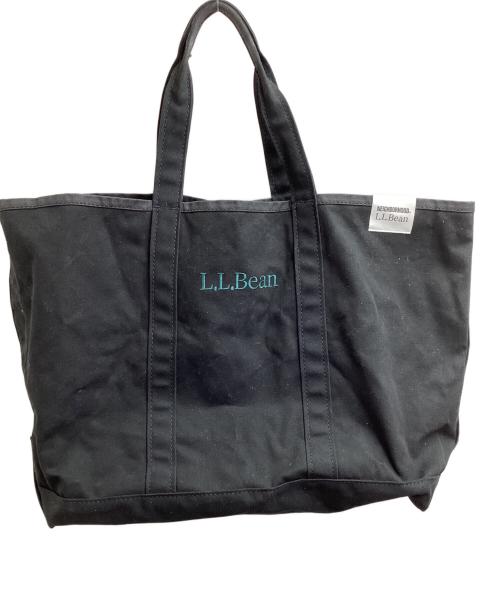 L.L.Bean（エルエルビーン）L.L.Bean　 (エルエルビーン) NEIGHBORHOOD　 (ネイバーフッド) GROCERY TOTE /  グローサリートート / 301371 ブラックの古着・服飾アイテム