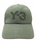 Y-3 (ワイスリー) ロゴキャップ / HA6531 オリーブ：6000円