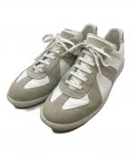 Maison Margielaメゾンマルジェラ）の古着「REPLICA German Trainer / レプリカ ジャーマントレーナー / 22」｜ホワイト