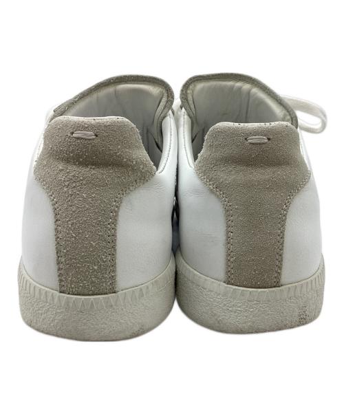 Maison Margiela（メゾンマルジェラ）Maison Margiela (メゾンマルジェラ) REPLICA German Trainer / レプリカ ジャーマントレーナー / 22 ホワイト サイズ:42の古着・服飾アイテム