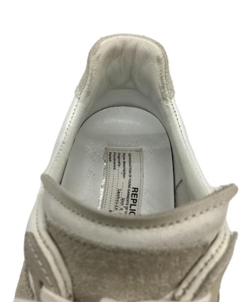 Maison Margiela（メゾンマルジェラ）Maison Margiela (メゾンマルジェラ) REPLICA German Trainer / レプリカ ジャーマントレーナー / 22 ホワイト サイズ:42の古着・服飾アイテム