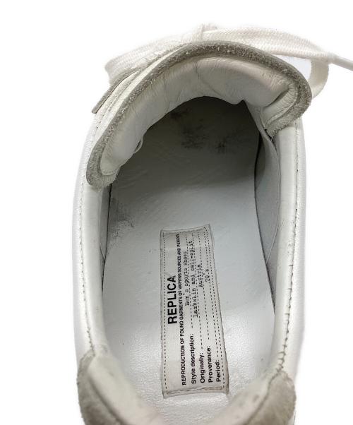 Maison Margiela（メゾンマルジェラ）Maison Margiela (メゾンマルジェラ) REPLICA German Trainer / レプリカ ジャーマントレーナー / 22 ホワイト サイズ:42の古着・服飾アイテム