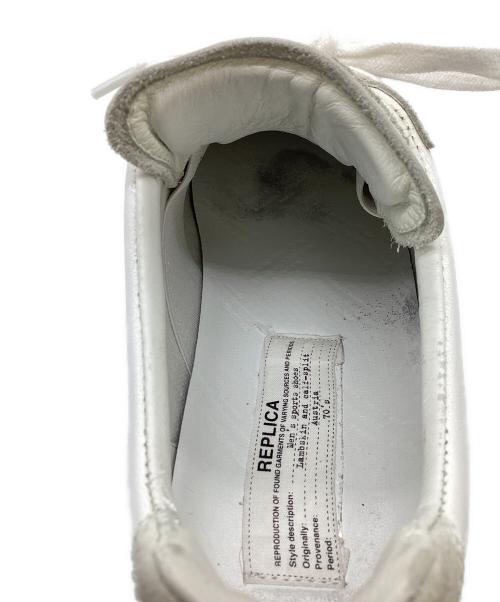 Maison Margiela（メゾンマルジェラ）Maison Margiela (メゾンマルジェラ) REPLICA German Trainer / レプリカ ジャーマントレーナー / 22 ホワイト サイズ:42の古着・服飾アイテム