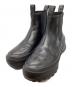JIL SANDER（ジルサンダー）の古着「Chelsea Boots / サイドゴアブーツ 」｜ブラック