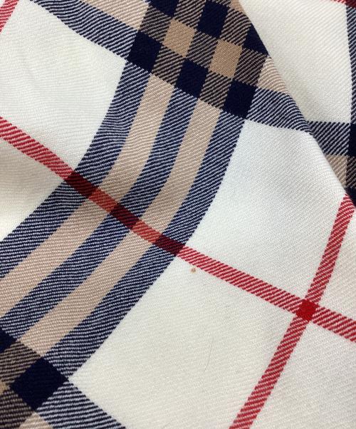 BURBERRY BLUE LABEL（バーバリー ブルー レーベル）BURBERRY BLUE LABEL (バーバリー ブルー レーベル) チェックワンピース　/　FMF42-580-02 ブラウン サイズ:36の古着・服飾アイテム