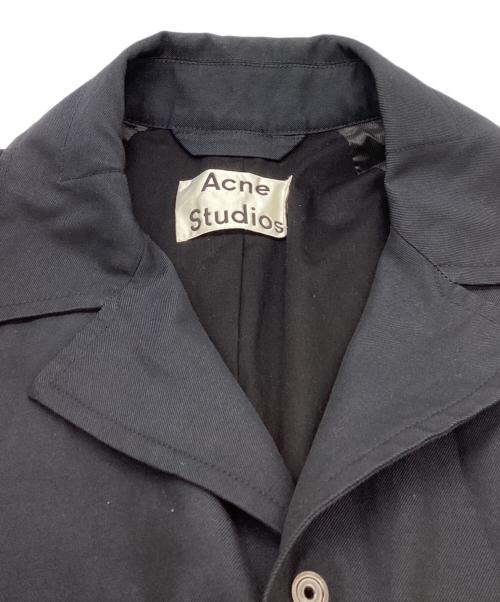 Acne studios（アクネ ストゥディオス）ACNE STUDIOS  (アクネ ストゥディオス) Oversized Trench Coat / オーバーサイズコート ブラック サイズ:48の古着・服飾アイテム