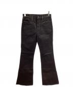 LEVI'Sリーバイス）の古着「コーデュロイフレアパンツ / 646-1759 / 70s / ボタン裏刻印341」｜ブラック