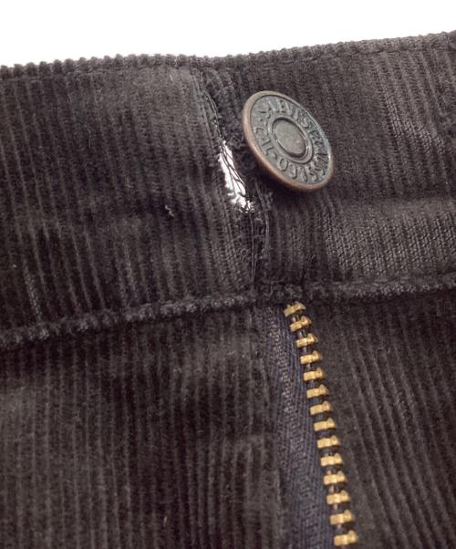 LEVI'S（リーバイス）LEVI'S (リーバイス) コーデュロイフレアパンツ / 646-1759 / 70s / ボタン裏刻印341 ブラック サイズ:Ｗ30×L33の古着・服飾アイテム