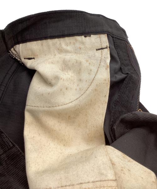 LEVI'S（リーバイス）LEVI'S (リーバイス) コーデュロイフレアパンツ / 646-1759 / 70s / ボタン裏刻印341 ブラック サイズ:Ｗ30×L33の古着・服飾アイテム