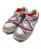 NIKE×OFFWHITEナイキ×オフホワイト）の古着「Dunk Low 1 of 50 "Lot.45" / DM1602-101」｜ホワイト
