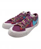 NIKE×sacai×KAWSナイキ×サカイ×カウズ）の古着「Blazer Low "Purple Dusk" / ブレーザー ロー "パープルダスク" / DM7901-500」｜パープル