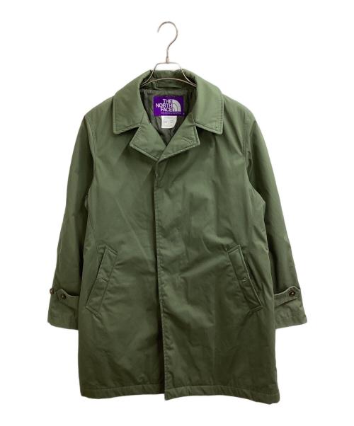 THE NORTHFACE PURPLELABEL（ザ・ノースフェイス パープルレーベル）THE NORTHFACE PURPLELABEL BEAMS (ビームス) 別注 65/35 Insulation Soutien Coller Coat / 中綿ステンカラーコート / NY2951N グリーン サイズ:Mの古着・服飾アイテム