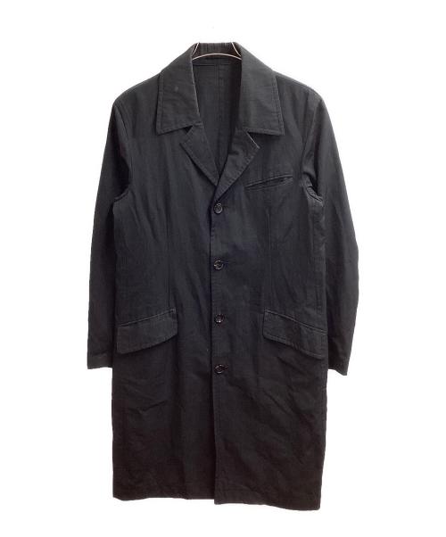 COMME des GARCONS HOMME（コムデギャルソン オム）COMME des GARCONS HOMME (コムデギャルソン オム) ウールコート / HC-07011M / AD2000 / 田中オム ブラック サイズ:Mの古着・服飾アイテム