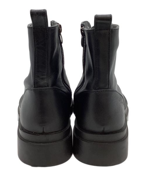 CTHY（シティ）CTHY (シティ) DOUBLE SOLE LETHER BOOTS / ワークブーツ ブラック サイズ:2の古着・服飾アイテム