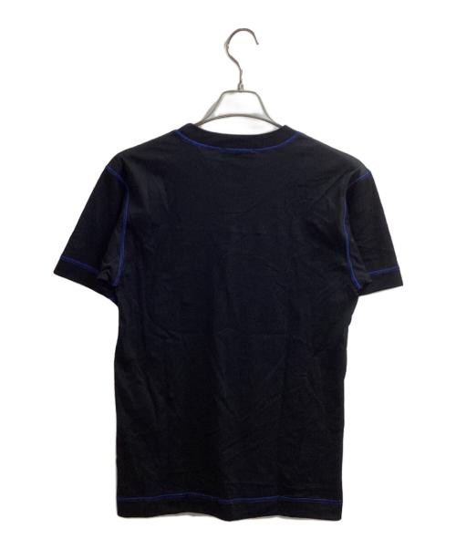 Vivienne Westwood man（ヴィヴィアン ウェストウッド マン）Vivienne Westwood man (ヴィヴィアン ウェストウッド マン) オーブロゴ刺繍Tシャツ　/　VW-LP-87432 ブラック サイズ:42の古着・服飾アイテム