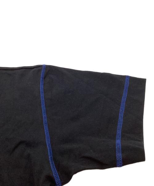 Vivienne Westwood man（ヴィヴィアン ウェストウッド マン）Vivienne Westwood man (ヴィヴィアン ウェストウッド マン) オーブロゴ刺繍Tシャツ　/　VW-LP-87432 ブラック サイズ:42の古着・服飾アイテム
