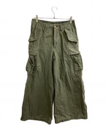 LAD MUSICIAN（ラッドミュージシャン）の古着「CARGO PANTS / カーゴパンツ / 2123-506 / 23SS」｜カーキ
