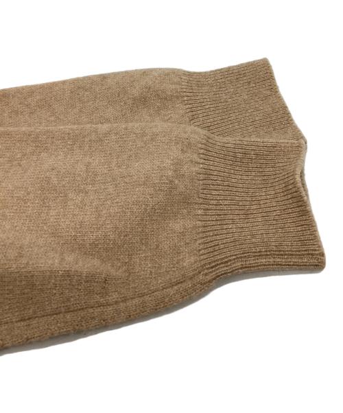 Pringle（プリングル）Pringle (プリングル) カシミヤカーディガン / スコットランド製 / 70s~ ベージュ サイズ:36の古着・服飾アイテム