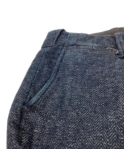 RRL（ダブルアールエル）RRL (ダブルアールエル) ヘリンボーンツイードトラウザー / Herringbone Tweed Trousers ネイビー サイズ:30の古着・服飾アイテム