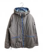 ）の古着「中綿ジャケット 90s~」｜グレー×ブルー