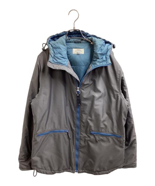 ARMANI JEANS（アルマーニジーンズ）ARMANI JEANS (アルマーニジーンズ) 中綿ジャケット 90s~ グレー×ブルー サイズ:46の古着・服飾アイテム