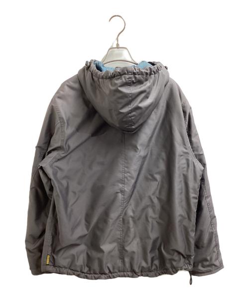 ARMANI JEANS（アルマーニジーンズ）ARMANI JEANS (アルマーニジーンズ) 中綿ジャケット 90s~ グレー×ブルー サイズ:46の古着・服飾アイテム